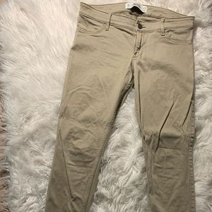 Hollister Super Skinny Khaki Jeans